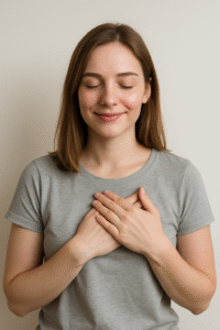 woman gratitude